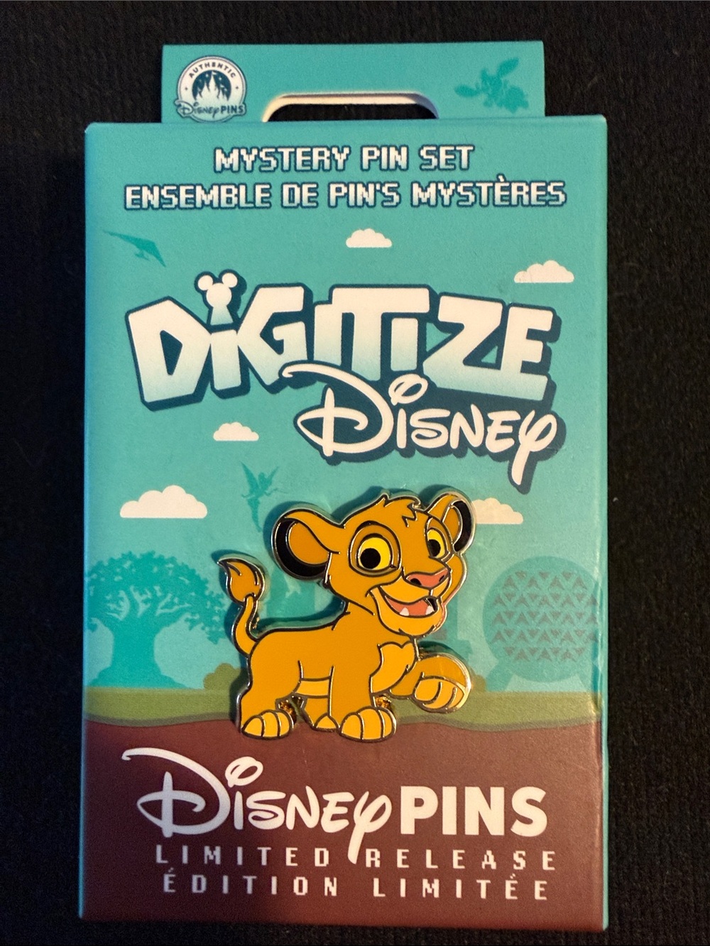 Digitize Disney WDW Limited Edition Simba Enamel Pin — Disney Pins
